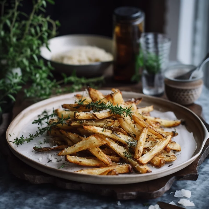 Recette Frites de céleri rave