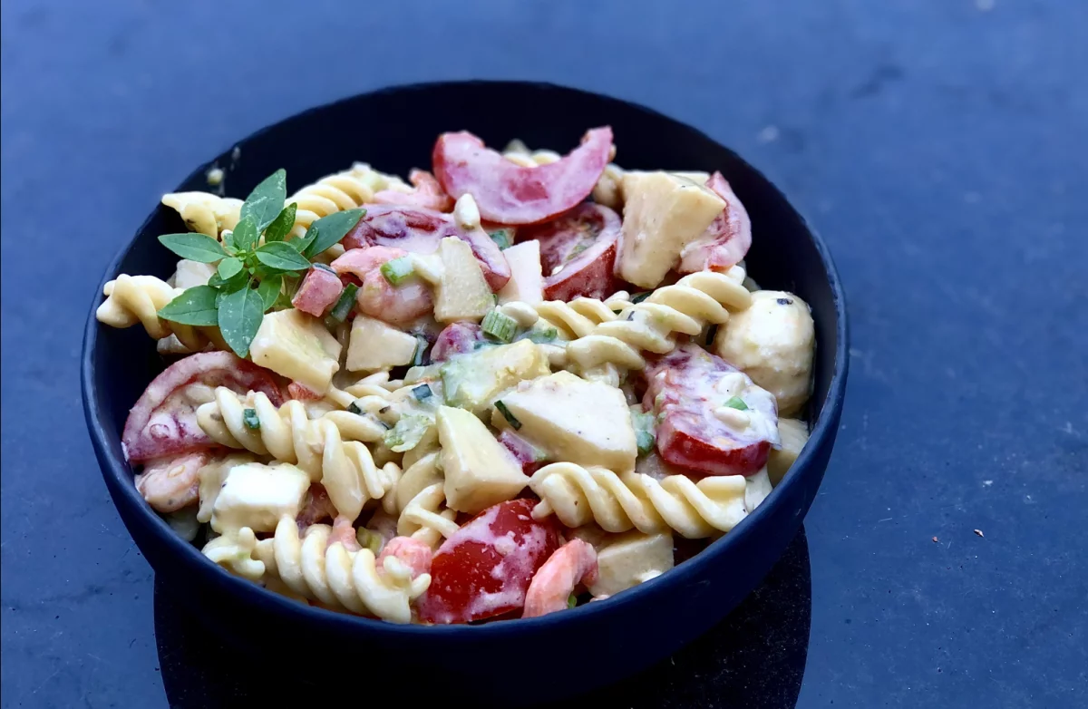 Recette Salade tomates crevettes mozzarella