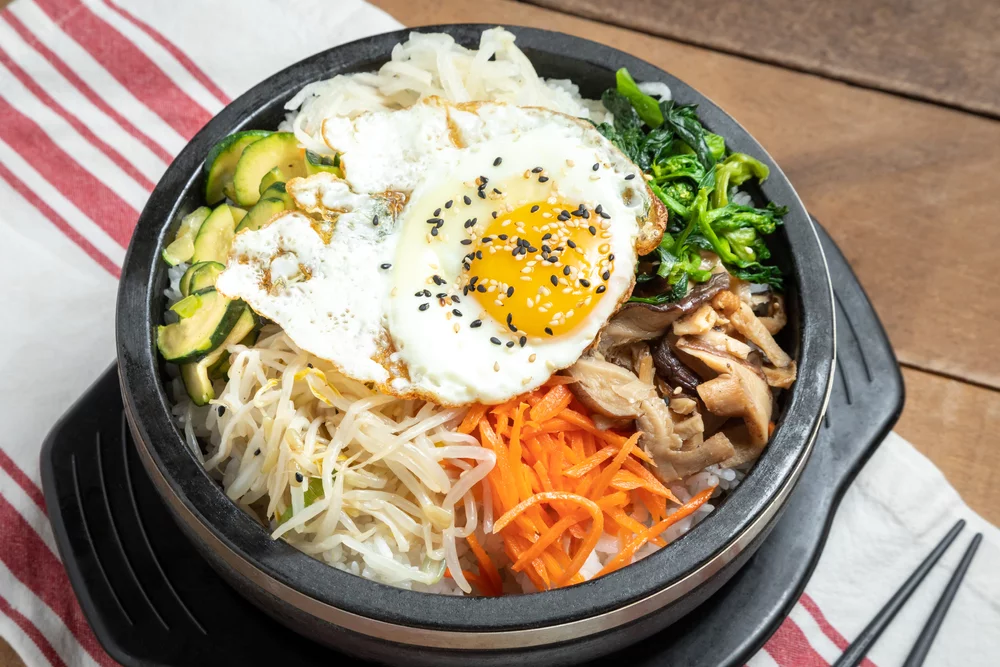 Recette Bibimbap végétarien