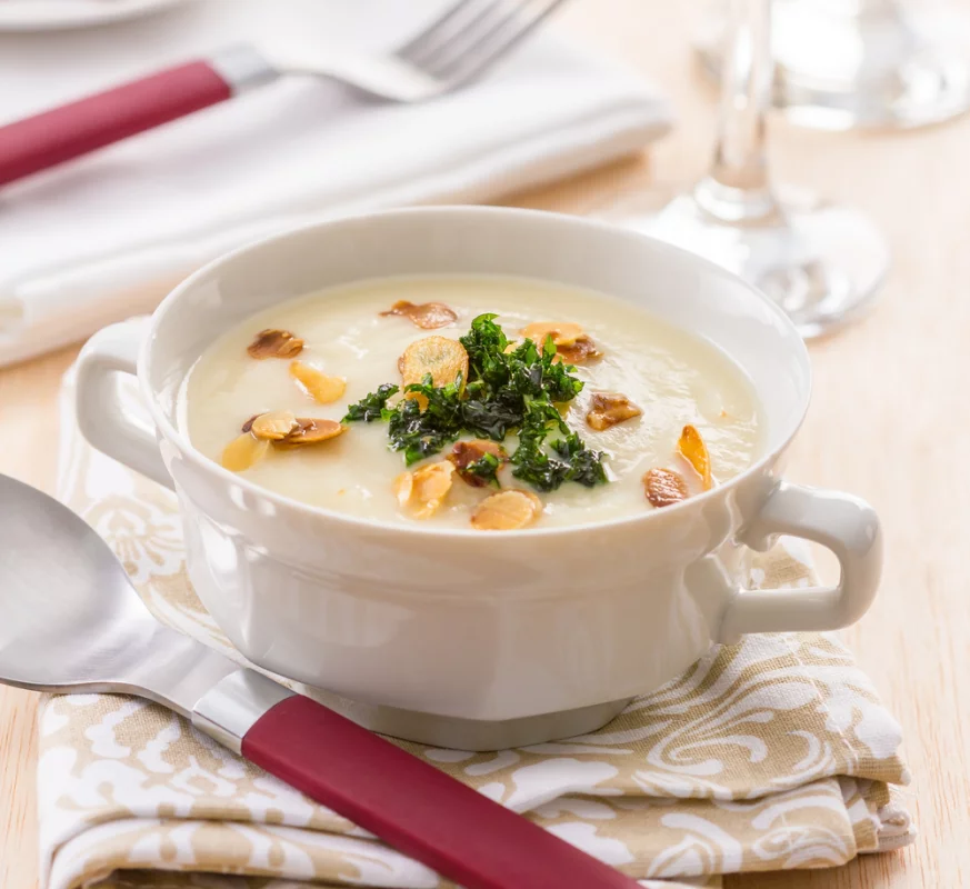 Recette Gaspacho d'amandes