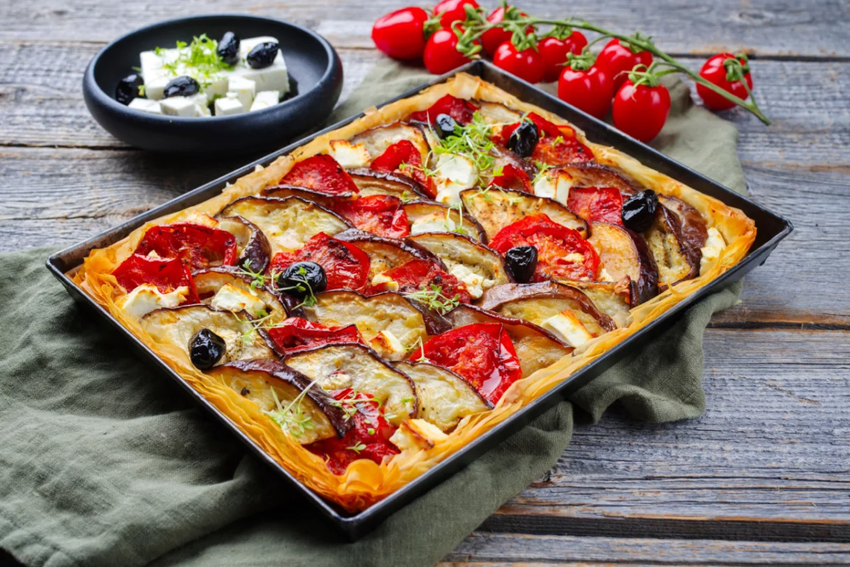 Recette Tartes aux aubergines grillées