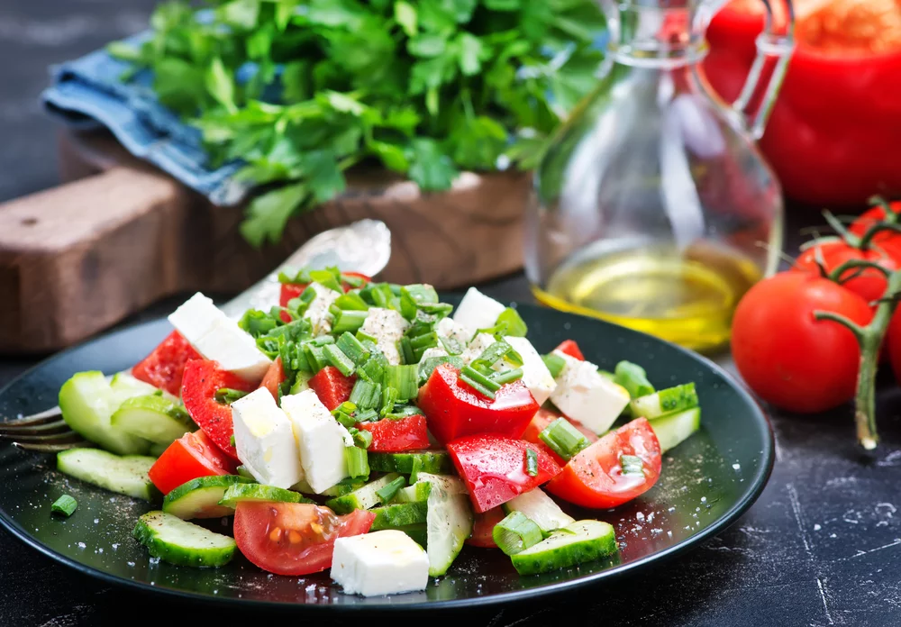 Recette Salade tomates feta