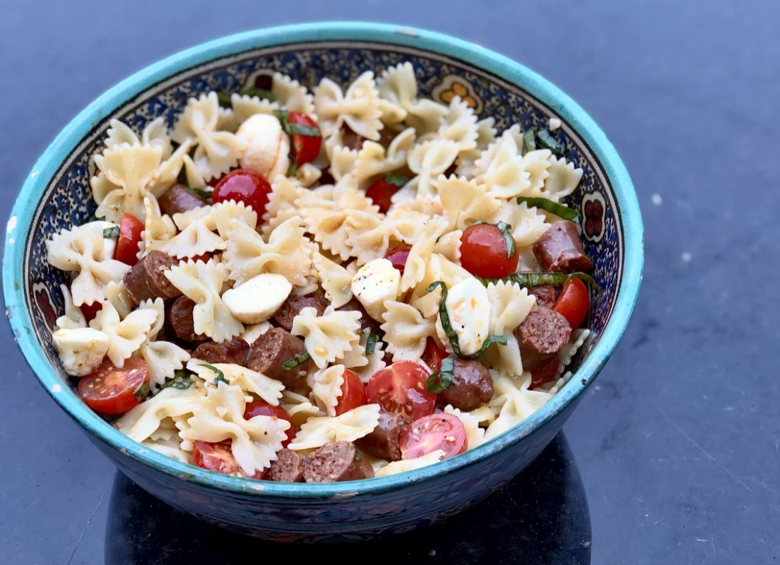 Recette Salade merguez mozza