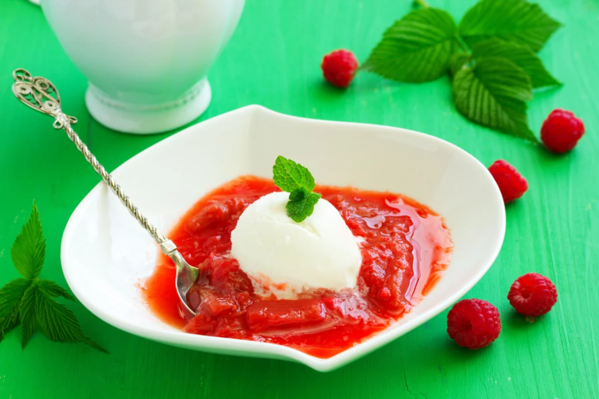 Recette Compote tiède et glace