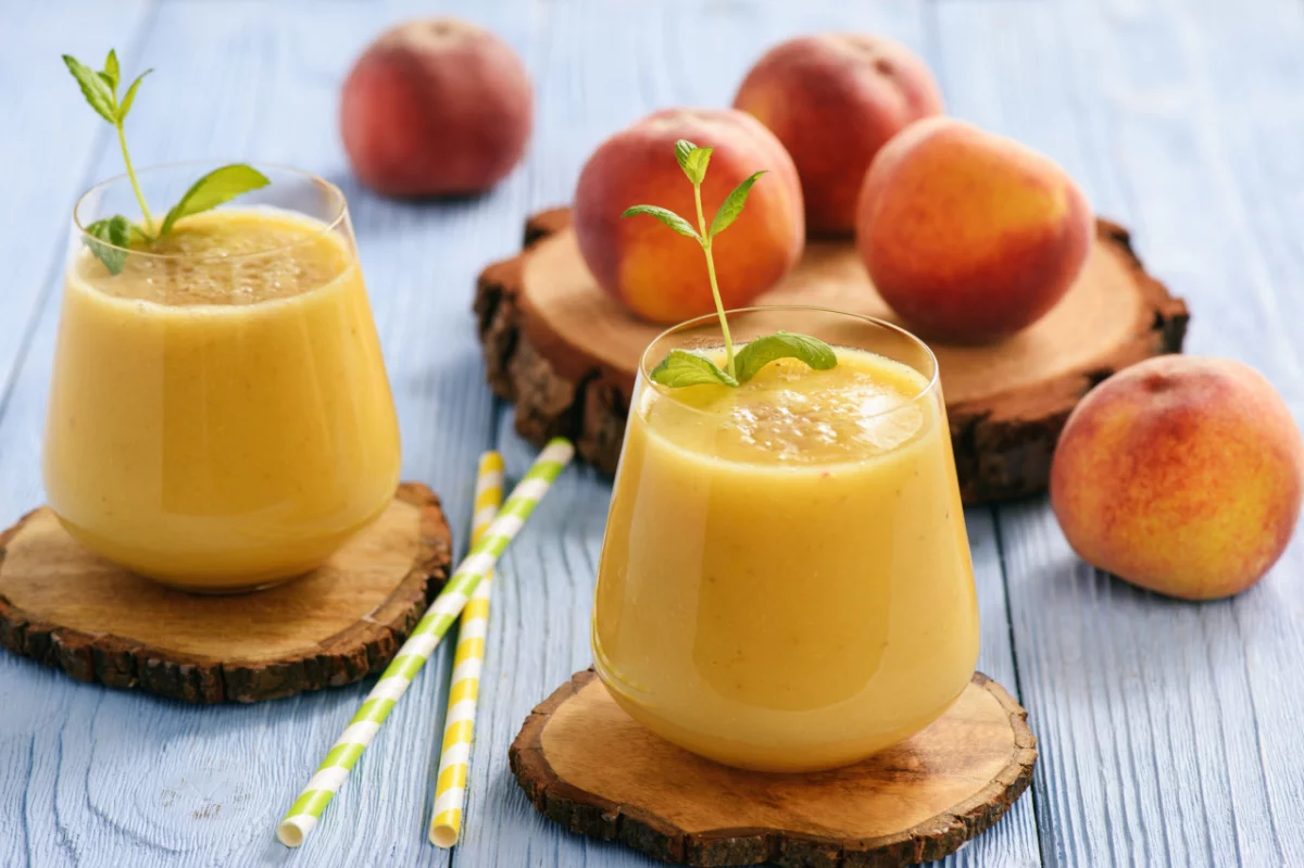 Recette Smoothie pêche