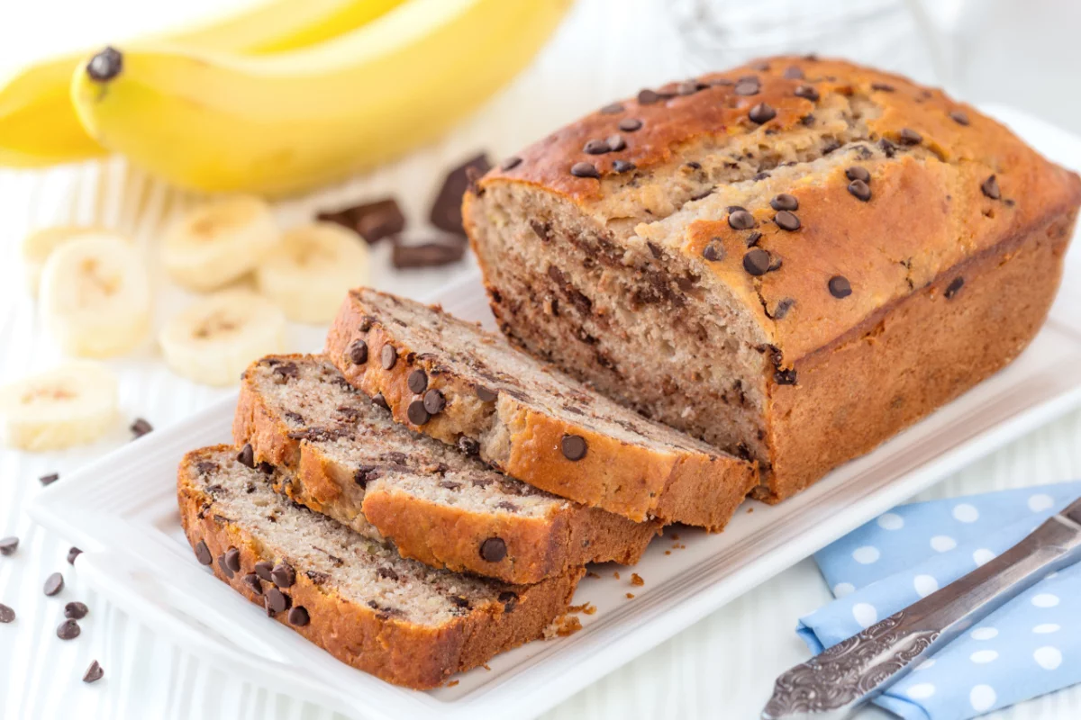 Recette Banana bread au chocolat