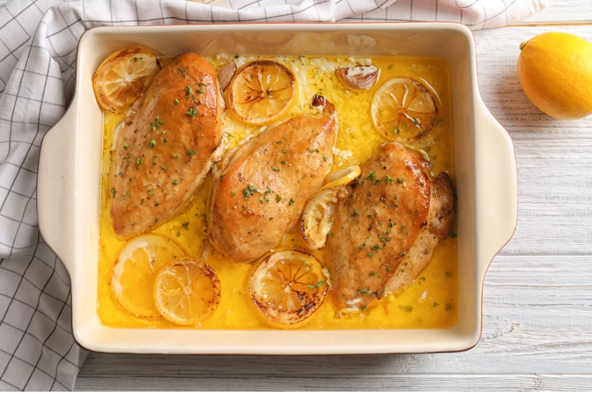 Recette Poulet au citron détox