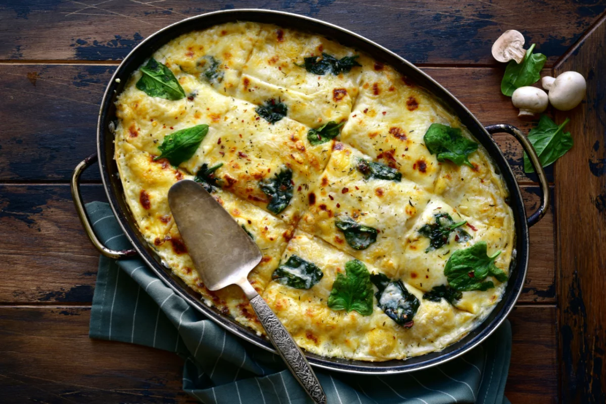 Recette Lasagnes aux champignons