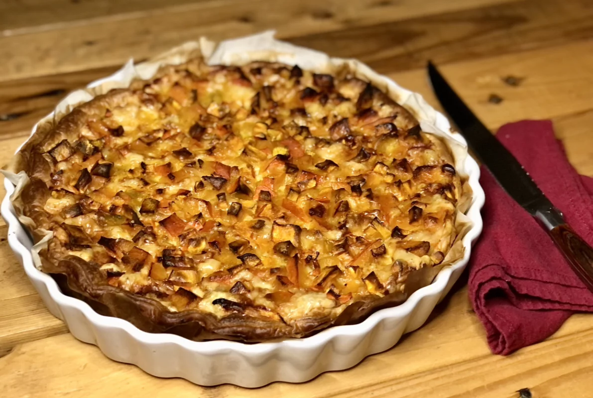 Recette Tarte à la courge