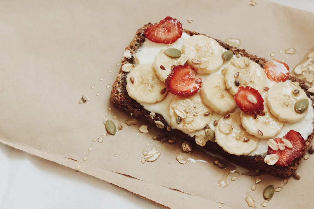 Recette Tartine wasa purée de banane