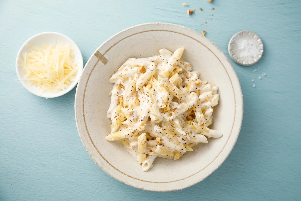 Recette Pâtes sauce chou-fleur