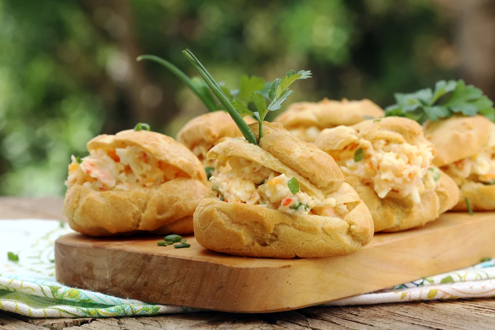 Recette Profiteroles tomates séchées