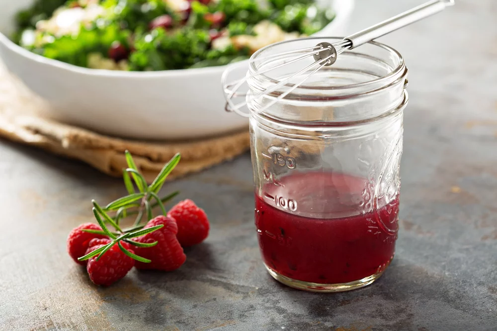 Recette Vinaigrette framboise miel