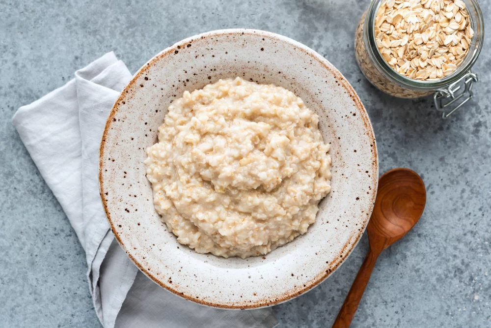 Recette Porridge salé au fromage frais