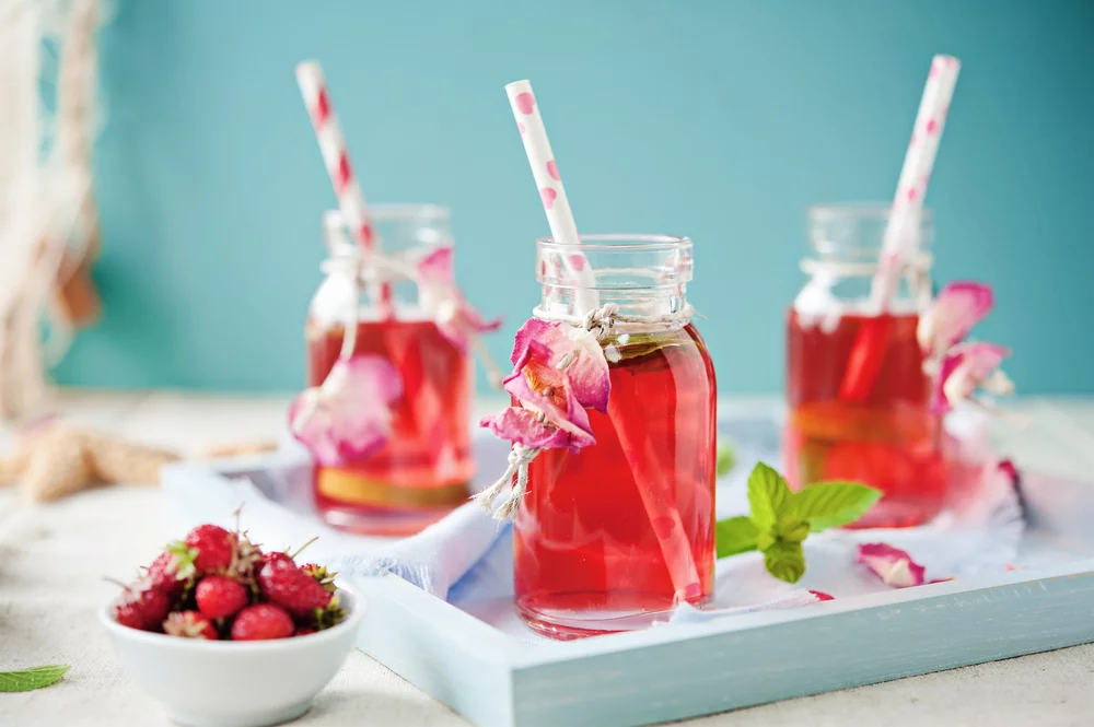 Recette Ice tea fruits rouge