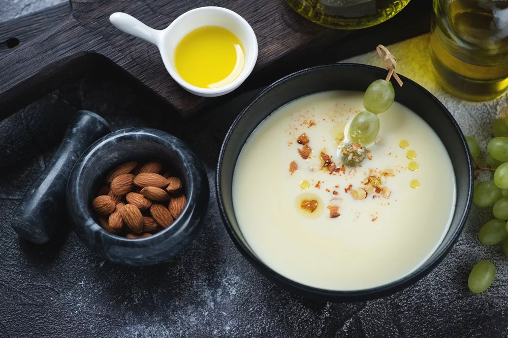 Recette Gaspacho blanc (Ajo blanco)