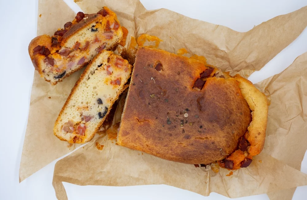 Recette Cake chorizo feta