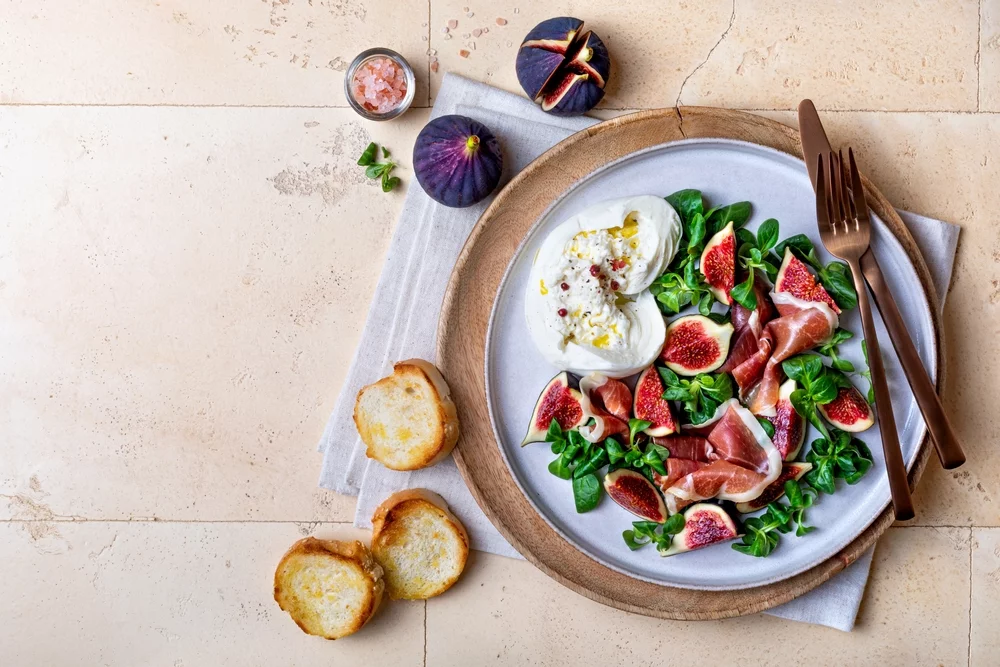 Recette Figues burrata