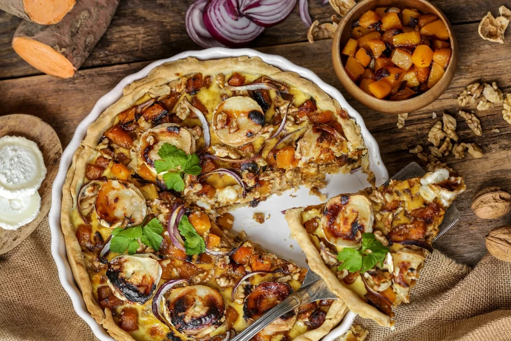 Recette Tarte potimarron canard