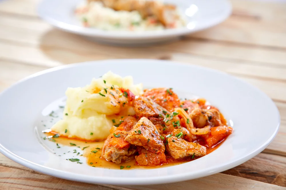 Recette Aiguillettes de poulet et purée