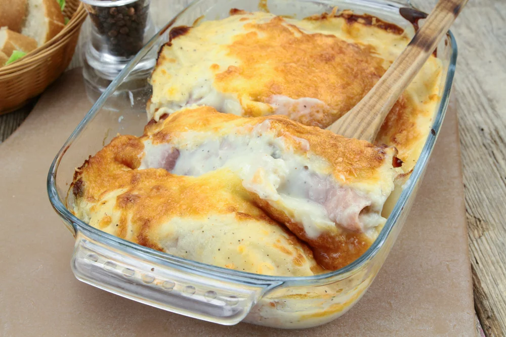 Recette Gratin d'endives dinde