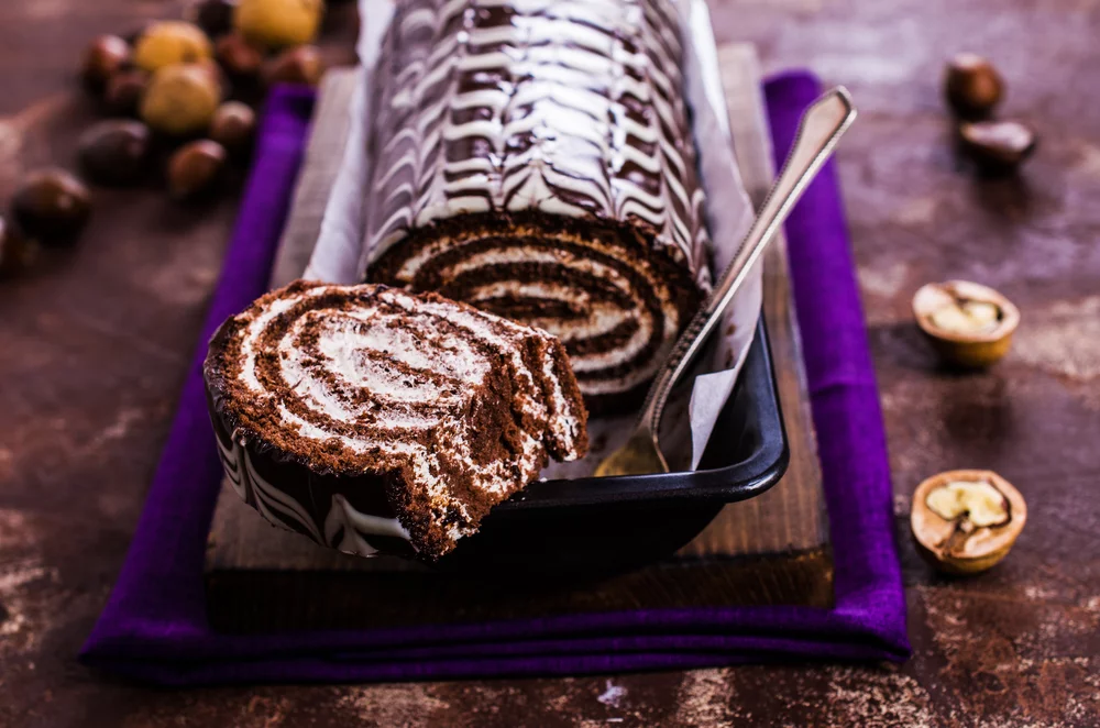 Recette Gâteau roulé d'Halloween