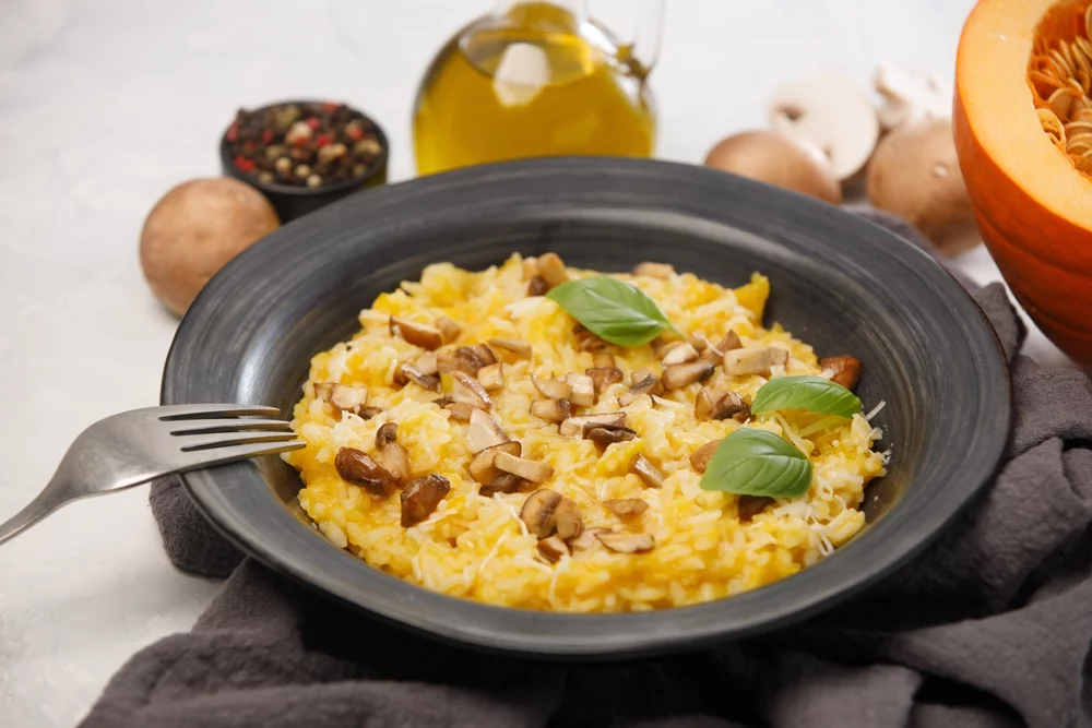 Recette Riz crémeux à la courge