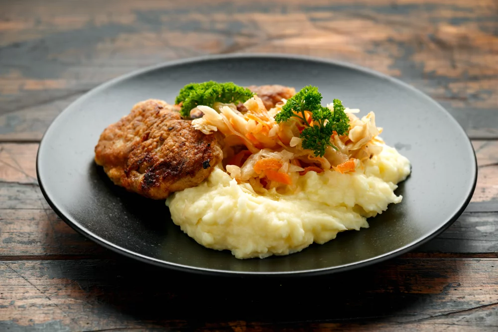 Recette Steak haché et purée