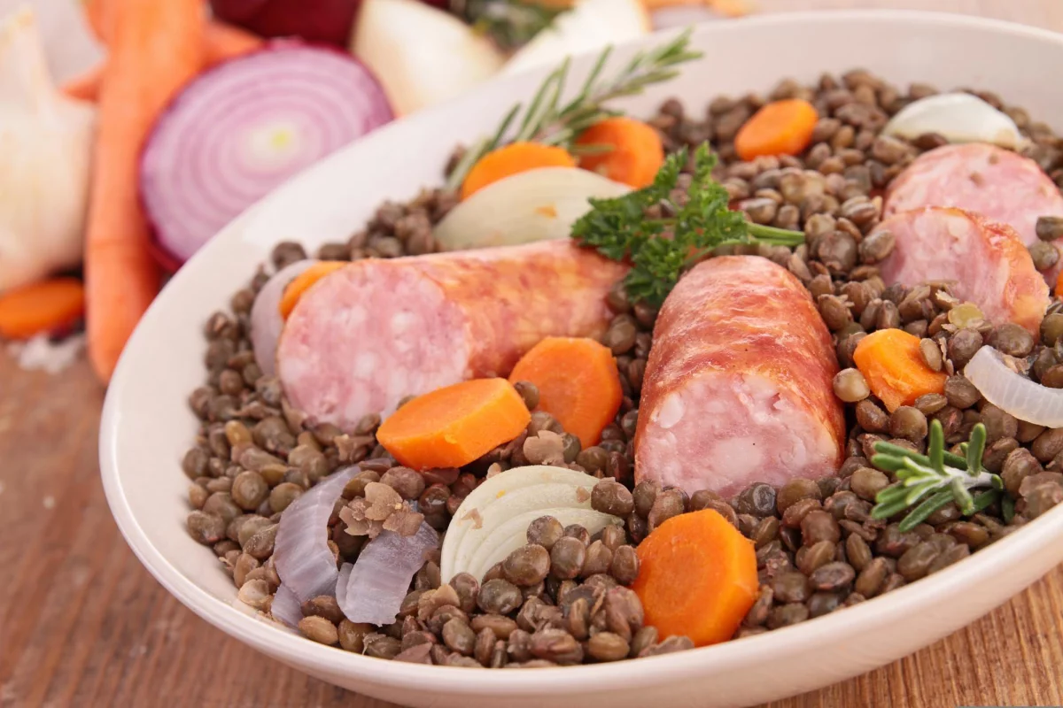 Recette Lentilles à la savoyarde