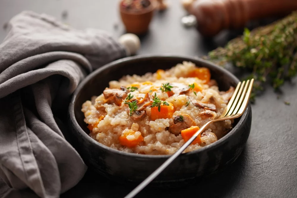 Recette Riz butternut noisettes