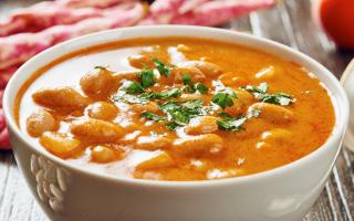 Recette Soupe aux flageolets et au curry