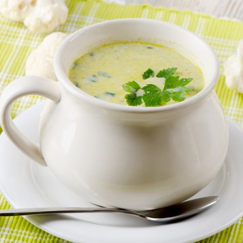 Recette Soupe aux choux et lardons