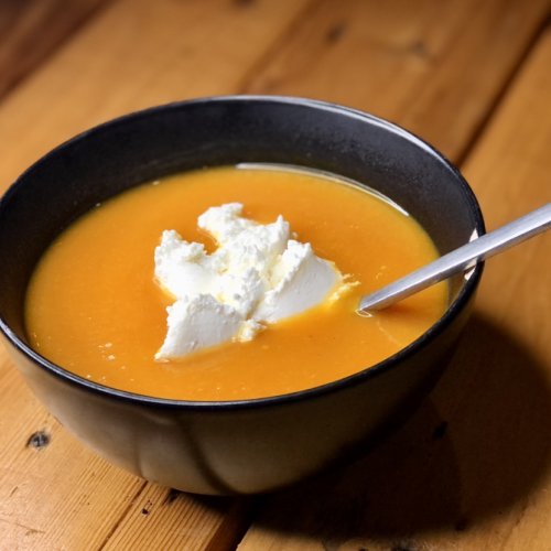Recette Soupe de carottes au fromage frais
