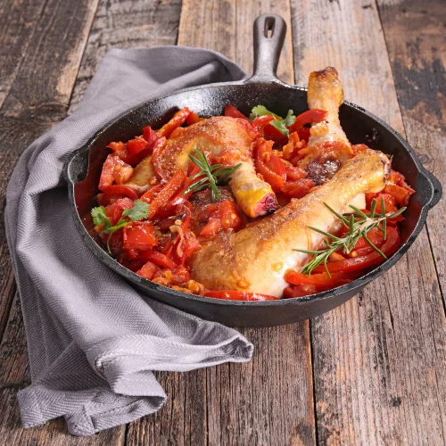 Recette Poulet basquaise