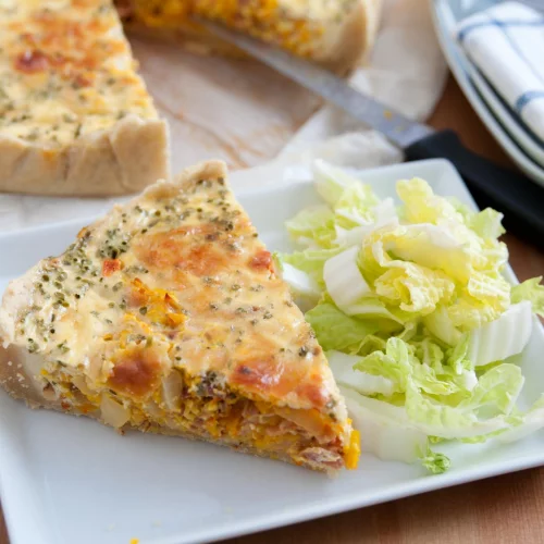 Recette Quiche d'hiver sans pâte light