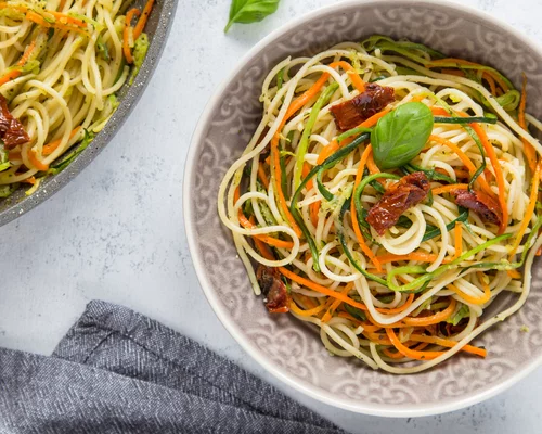 Recette Salade râpée et ses lardons